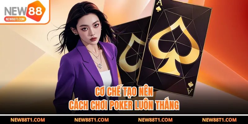 Cơ chế tạo nên cách chơi Poker luôn thắng