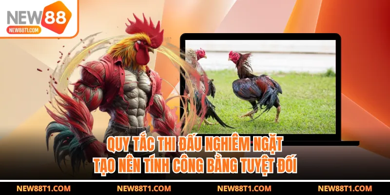 Quy tắc thi đấu nghiêm ngặt tạo nên tính công bằng tuyệt đối